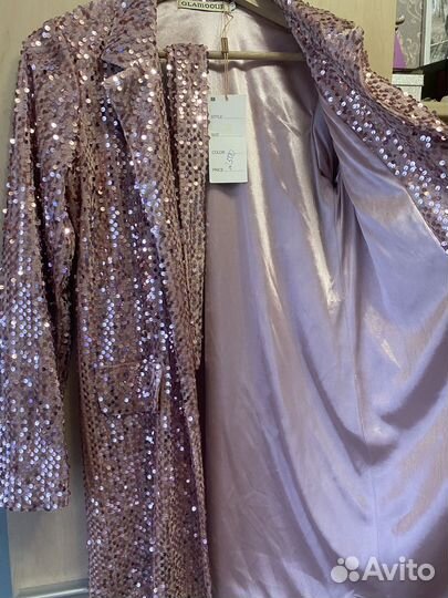 Пиджак с пайетками