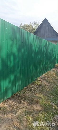 Монтаж установка заборов под ключ