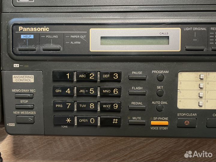 Факс panasonic kx-f130bx