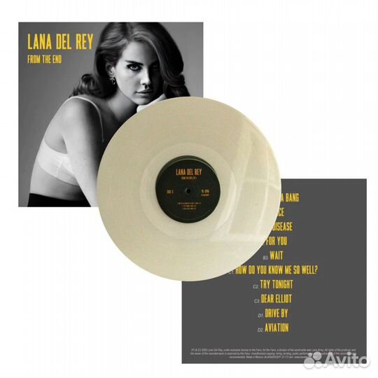 Lana Del Rey - From The End (Bootleg Vinyl)