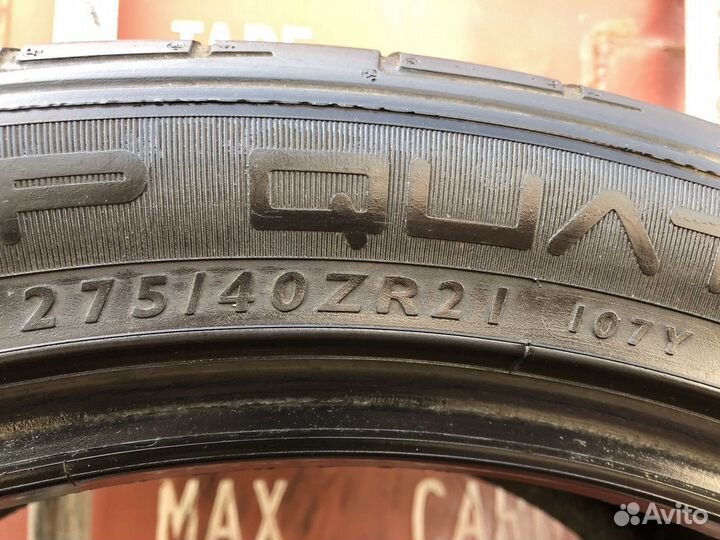 Dunlop SP QuattroMaxx 275/40 R21