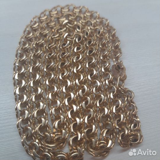 Золотая цепь Бисмарк 30,6 грамм