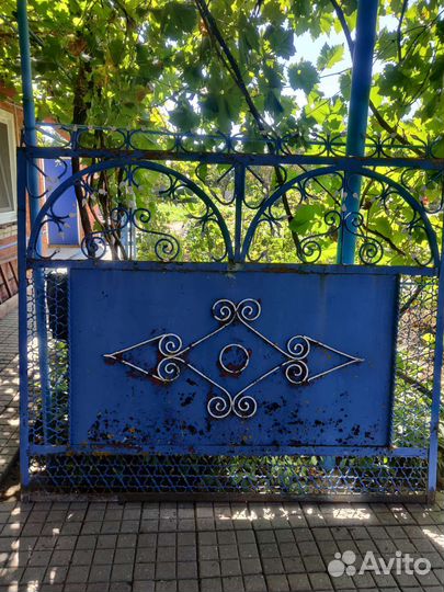 Заборные секции бу