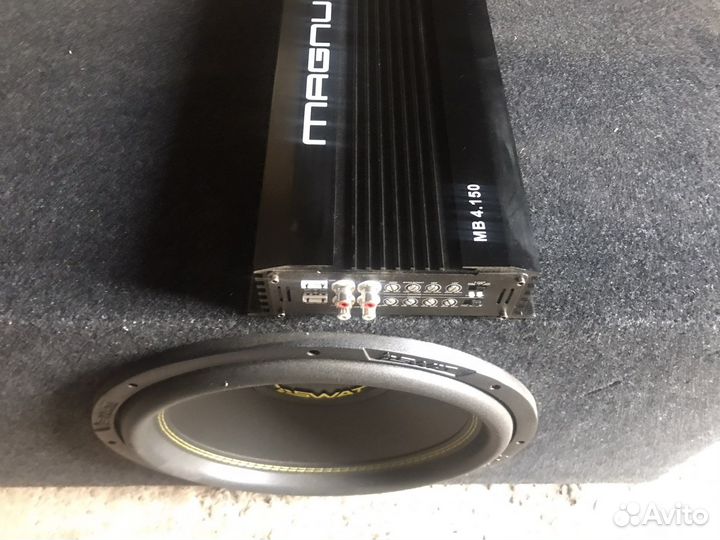 Сабвуфер 15 и усилитель