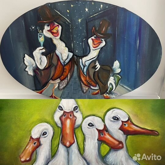 Картина маслом на холсте