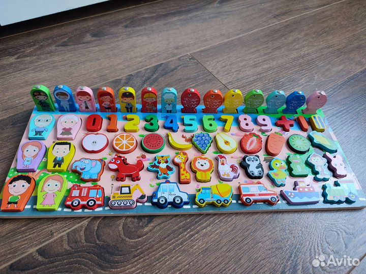 Игрушка Сортер деревянная