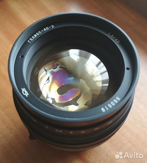 Объектив Гелиос - 40 - 2 1,5/85 М42 кмз 1986 г