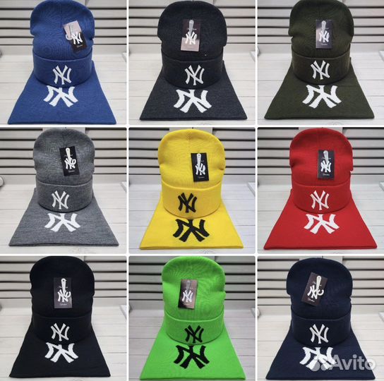 Шапки на осень/еврозиму, двойные, +снуд