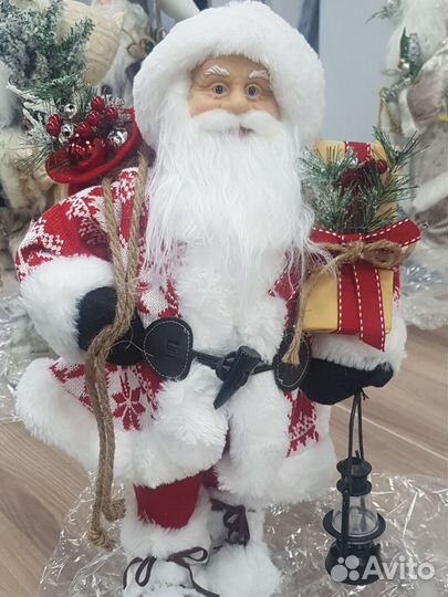 Дед мороз игрушка сувенир новогодний сказочный
