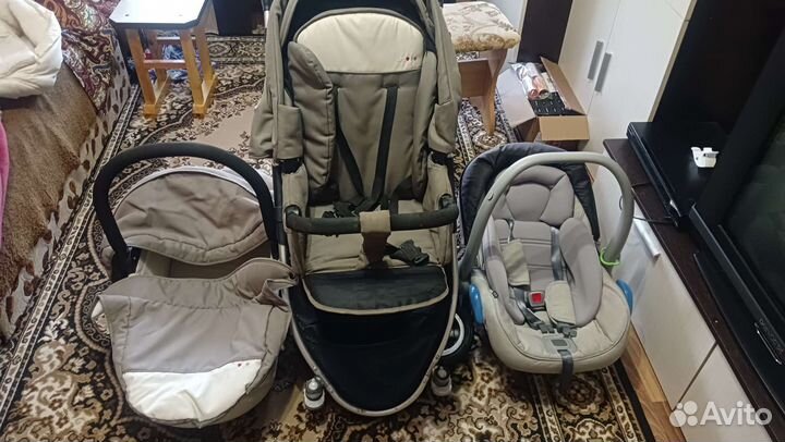 Детская коляска 3в1