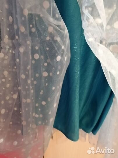 Детское нарядное платье 158