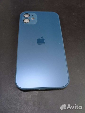Стеклянный чехол для iPhone 11
