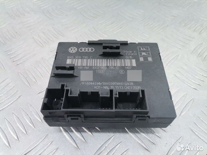 Блок комфорта для Audi Q3 8U 8X0959795C