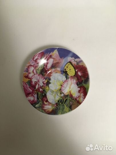 Чайная кофейная пара новая на подставке