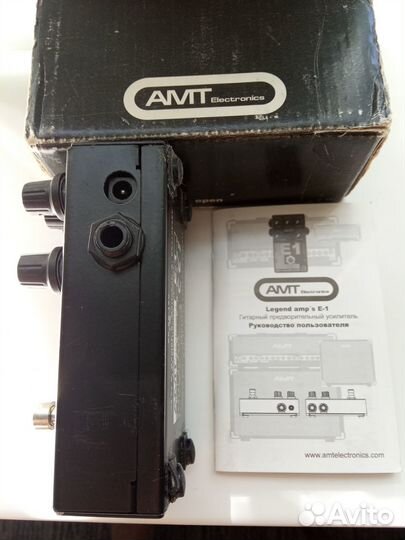 Преамп AMT E1 (гитарный предусилитель)