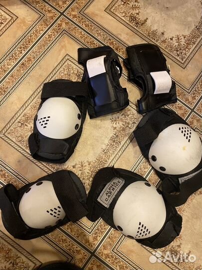 Шлем+защита+массажный коврик комплект