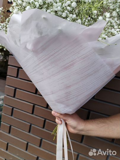 Букет из гипсофилы