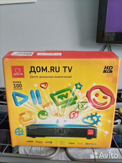 Тв приставка дом ру