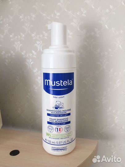 Mustela шампунь пенка мустела