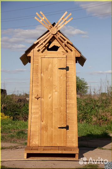 Уличный туалет с установкой PRO881