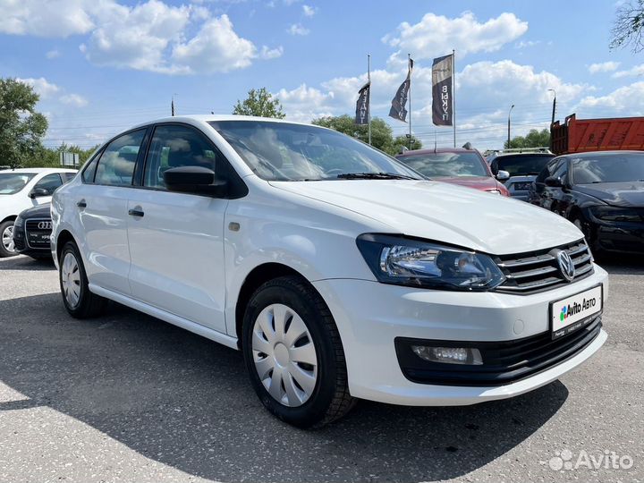 Volkswagen Polo 1.6 AT, 2020, 198 000 км