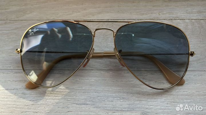 Очки aviator Ray Ban 3025 р. 55 14 оригинал Италия