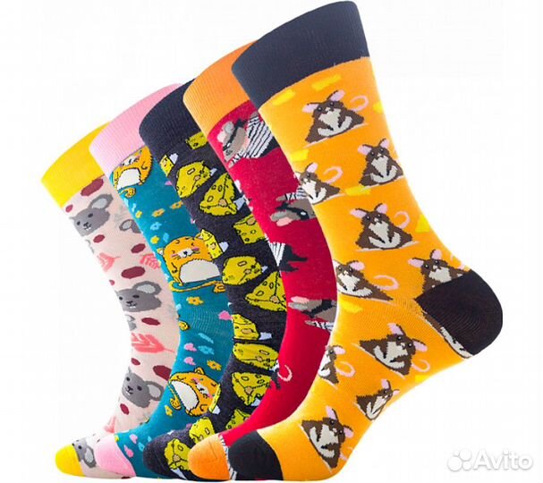 Носки мужские Funfur Fanta в наборе 5 пар