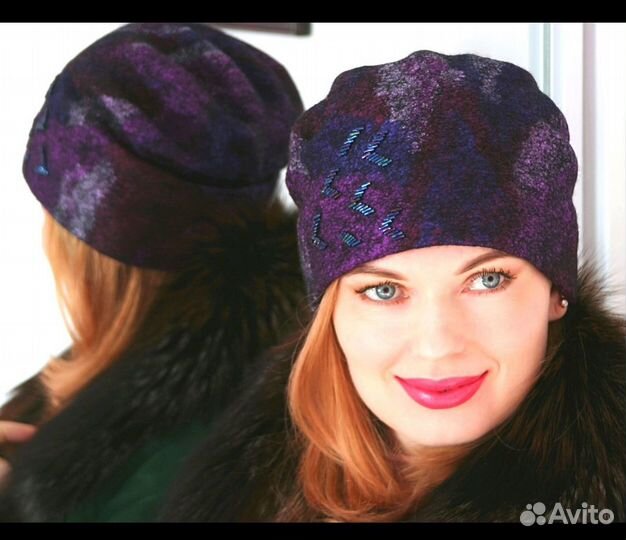 Шапка женская. Тёплая