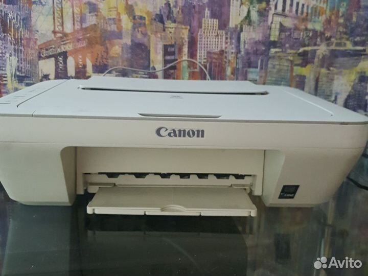 Цветной струйный принтер canon