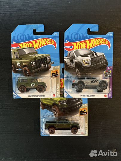 Hot Wheels land rover defender 90 Модель offroad