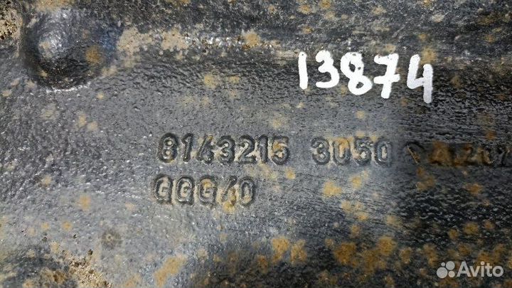 Кронштейн реактивной тяги левый Man Tga Tgs Tgx