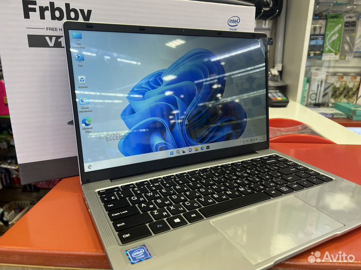 Ноутбук V10 8/256 Intel Celeron новый Русская клав