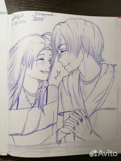 Рисунки на заказ аниме