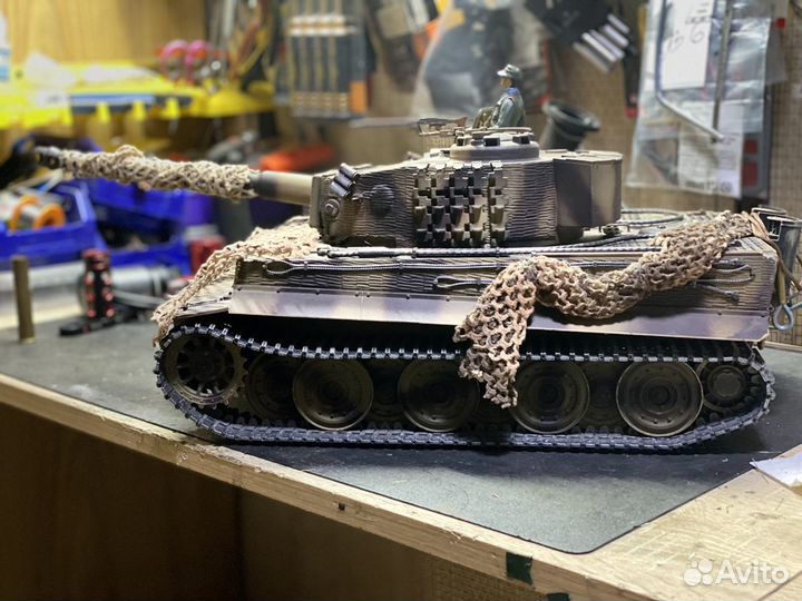 Радиоуправляемый танк Тигр Torro (поздняя версия)