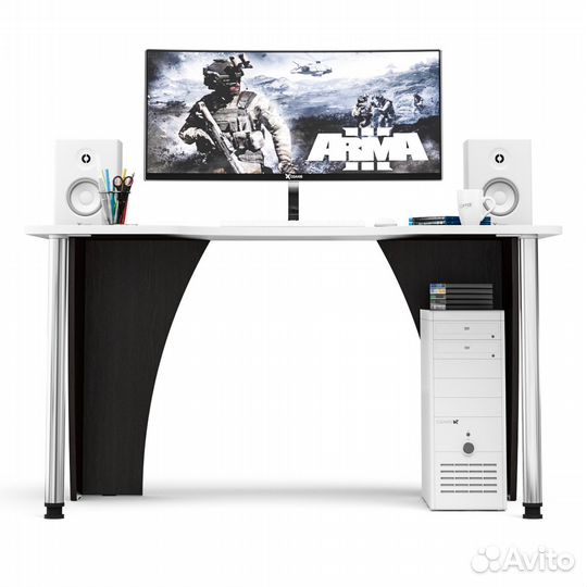 Игровой компьютерный стол С-мд-ск2-1400-900 цвет в