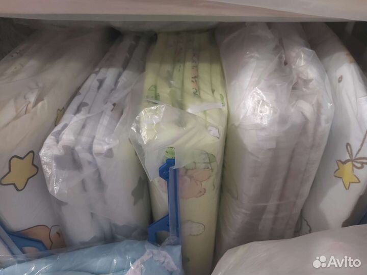 Бортики в кроватку