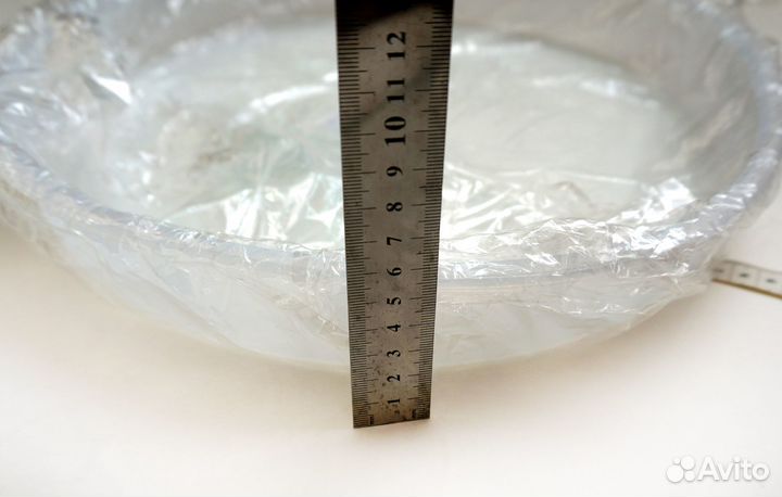 Силиконовый молд форма круг 35 см