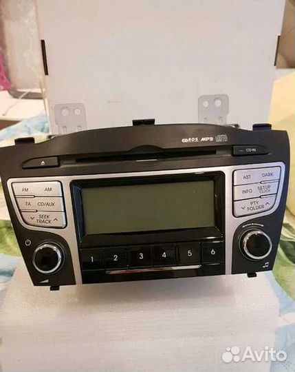 Штатная магнитола на hyundai ix35