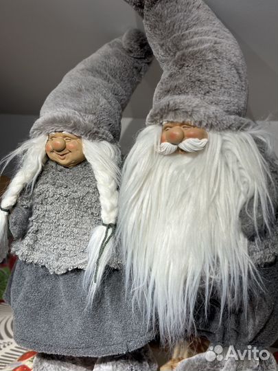 Игрушка набивная Гном бабушка и дед