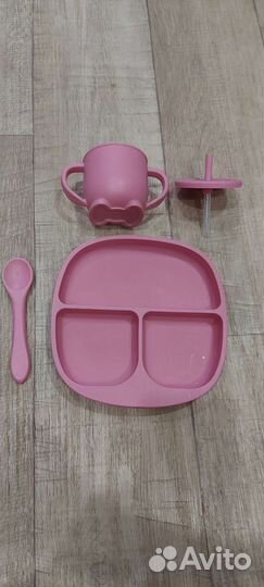 Силиконовая посуда для малышей