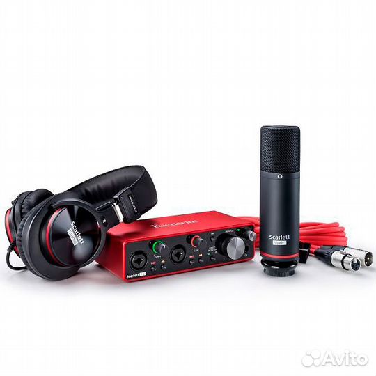 Внешняя звуковая карта Focusrite Scarlett 2i2 Stud
