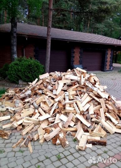 Дрова колотые привезем