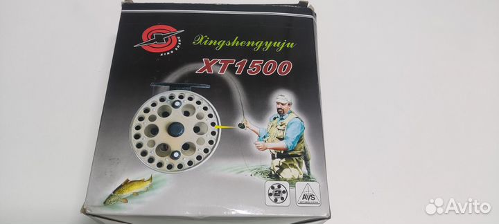 Катушка для рыбалки XT 1500 инерционная