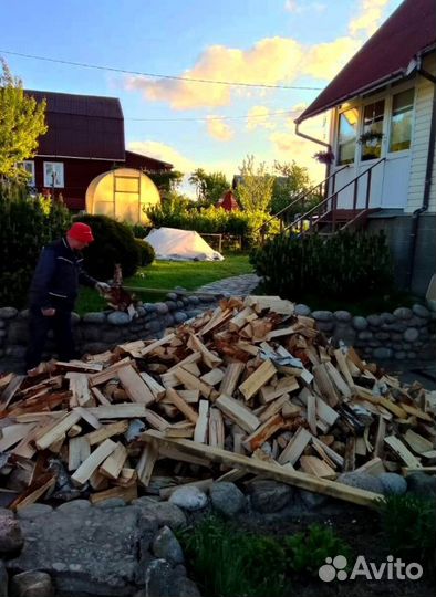 Дрова колотые