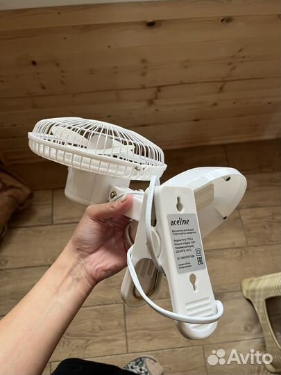 Вентилятор настольный бу