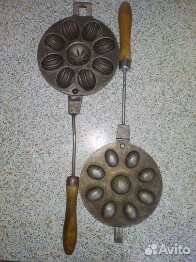 Форма для выпечки орешков СССР Орешница