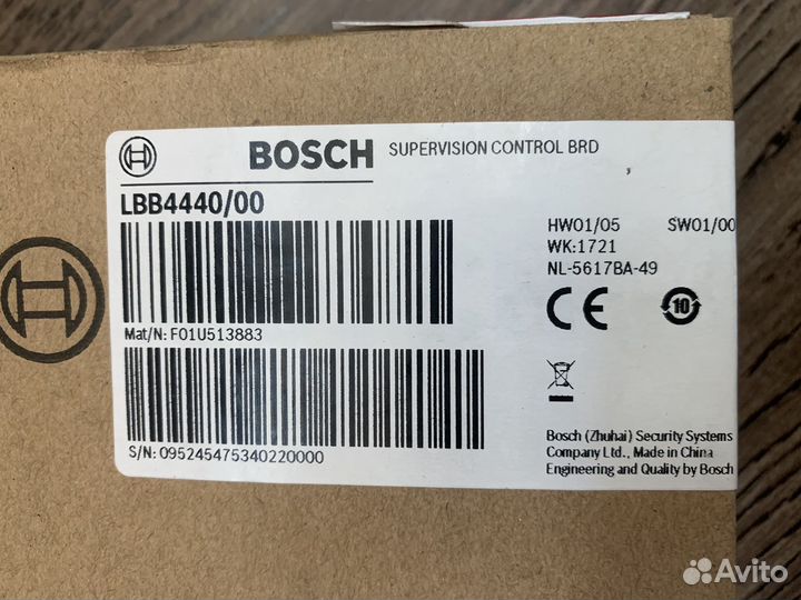 Громкоговоритель Bosch. Плата контроля Bosch