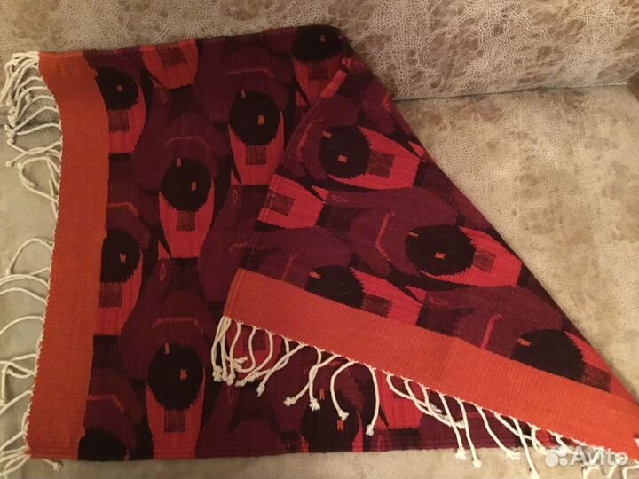 Коврик шерстяной, натуральный, новый