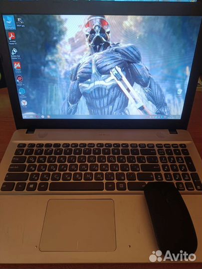 Ноутбук Ноутбук asus X541S SSD 240gb / акб 2-4ч