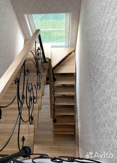 Лестница из листового металла